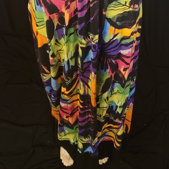 Karen Kane Black Stretch wide strap dress - Picture 2 of 2